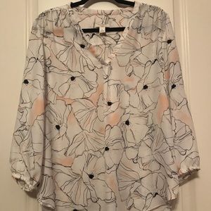 Flowered Blouse